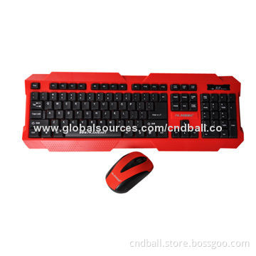 2.4G wireless keyboard and mouse